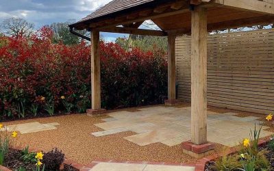 Hard Landscaping Project using Amber Gold